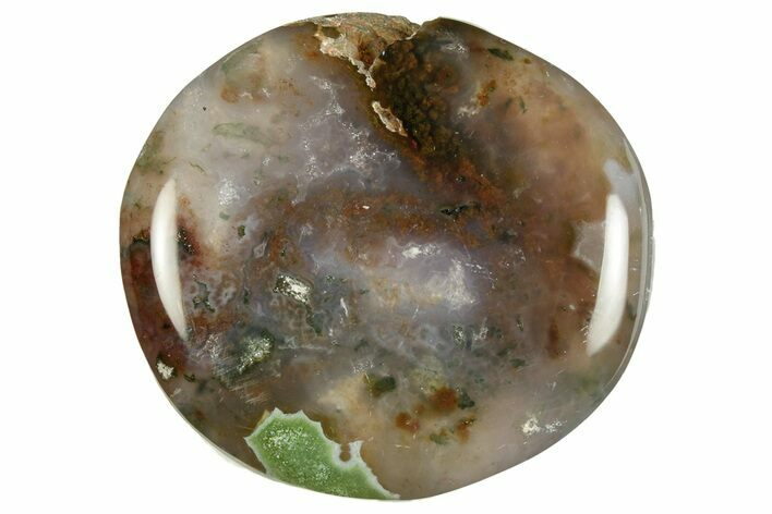 Polished Ocean Jasper Stone - New Deposit #248204